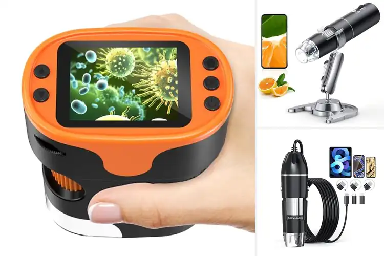 Detailed view of Best Portable Microscope