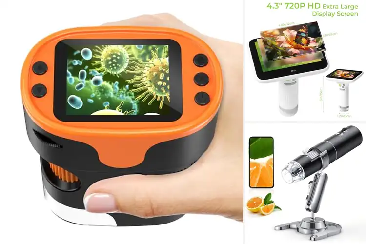 Detailed view of Best Portable Microscopes For Outdoor Exploration