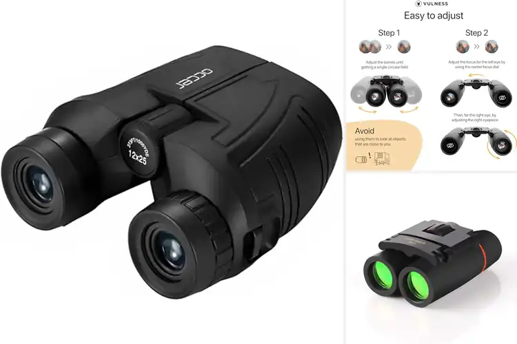 Detailed view of Best Portable Travel Binoculars