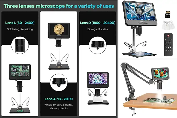 Detailed view of Best Repair Microscopes: Top 10 Picks for Precise Tiny Fixes