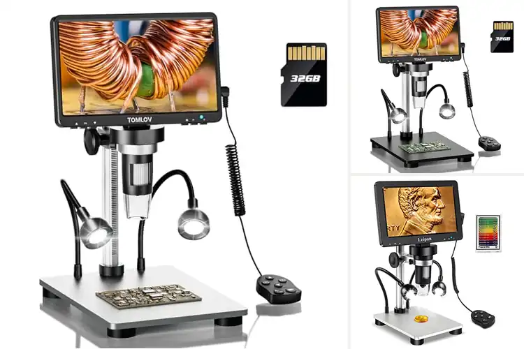 Detailed view of Best Rotatable 7 Inch Screen Microscope