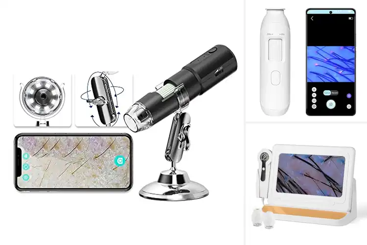 Detailed view of Best Skin Analysis Microscopes