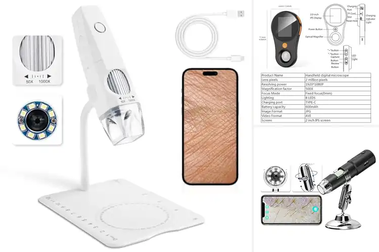 Detailed view of Best Skin Inspection Microscopes