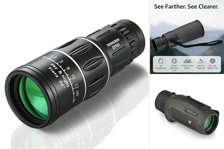 Detailed view of Best SMC Coated Lens Monocular