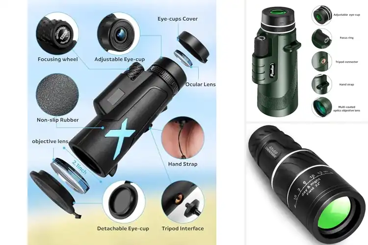 Detailed view of Best Stargazing Monoculars For Camping And Hiking