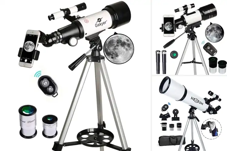 Detailed view of Best Telescopes with Wireless Remotes