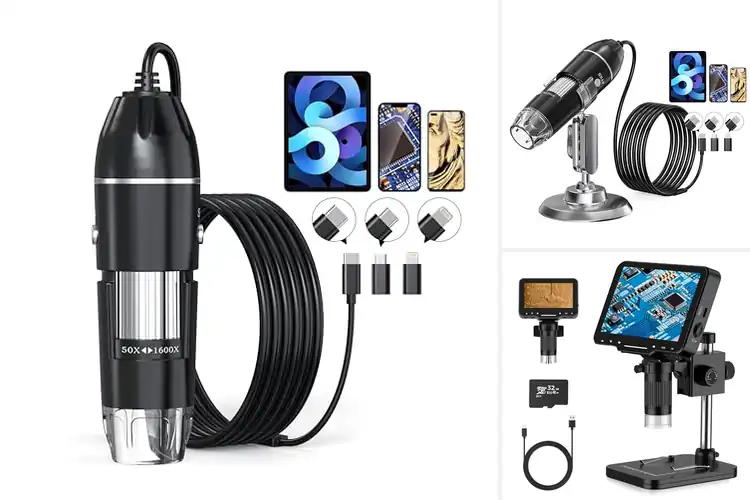 Detailed view of Best Textile Microscopes: Uncover Fabric Secrets