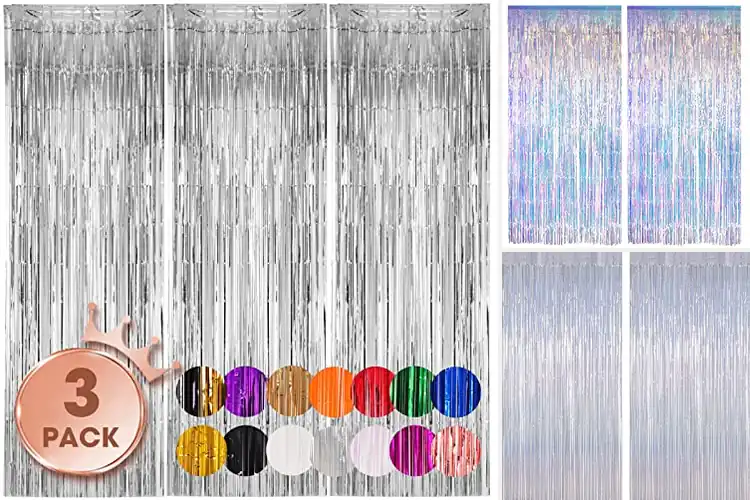 Detailed view of Best Tinsel Streamer Curtains