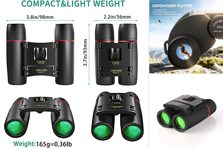 Detailed view of Best Travel Binoculars Compact And Portable