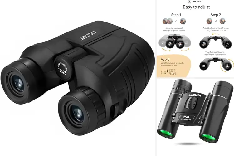 Detailed view of Best Travel Binoculars For Hiking Camping