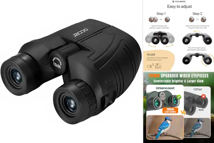 Detailed view of Best Travel Binoculars For Sightseeing