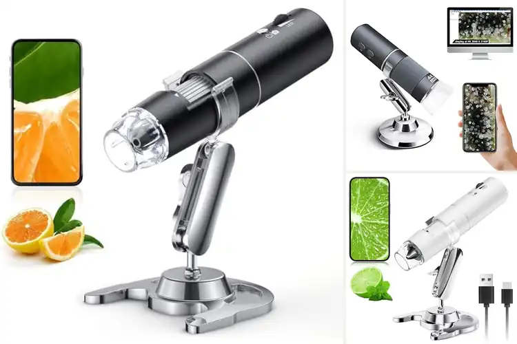 Detailed view of Best WiFi Microscopes