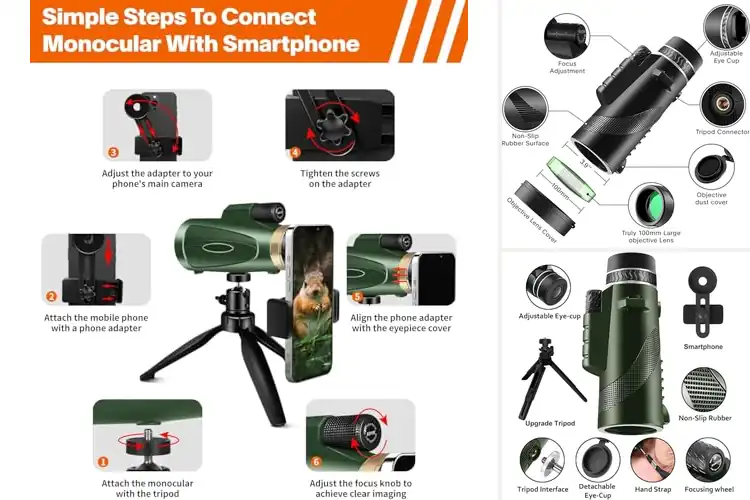Detailed view of Best Wildlife Observation Monoculars